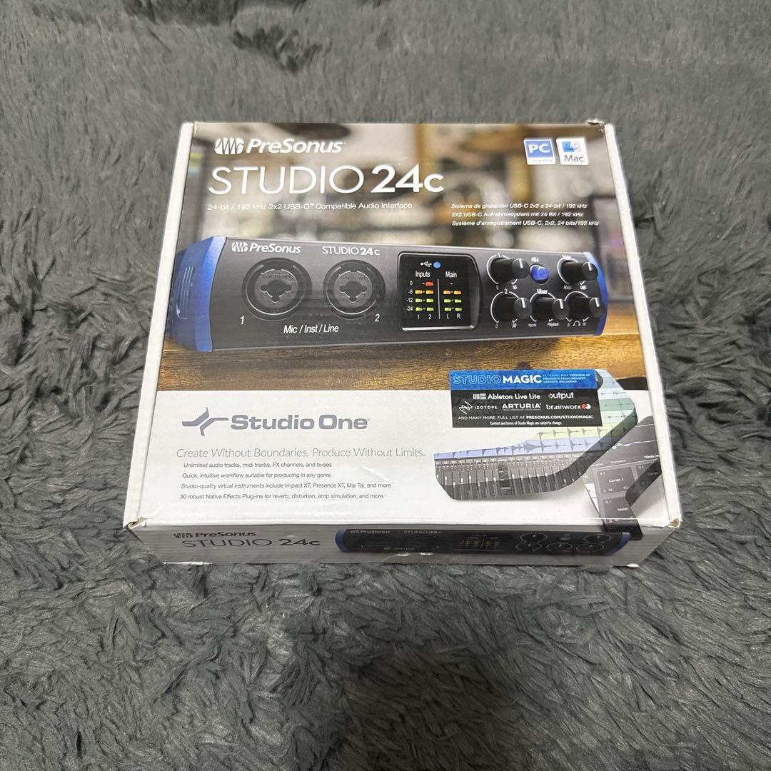 PreSonus STUDIO 24c オーディオインターフェイス Presonus Studio 24c Audio Interface | FrontEndAudio.com
