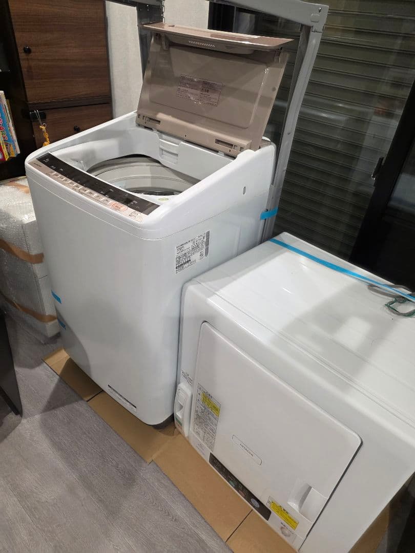 日立 洗濯機 乾燥機 美品 ドラム式洗濯乾燥機 日立12kg BD-SW120KL(W) BDSW120KLW 標準設置費込