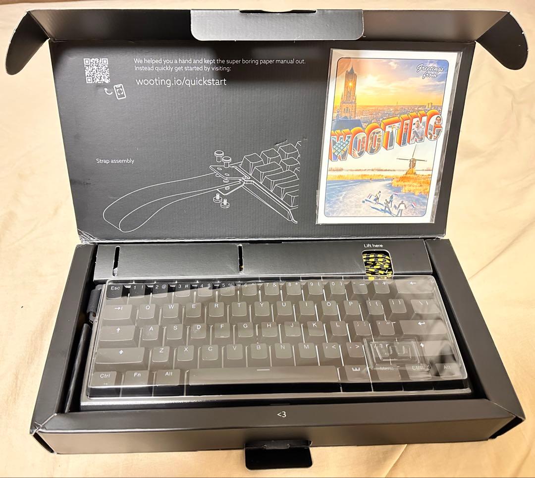 WOOTING 60HE US配列 ラピッドトリガーゲーミングキーボード