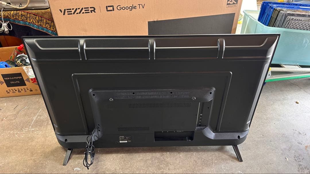 24年製VEZZER チューナーレス テレビ U50LG-JP