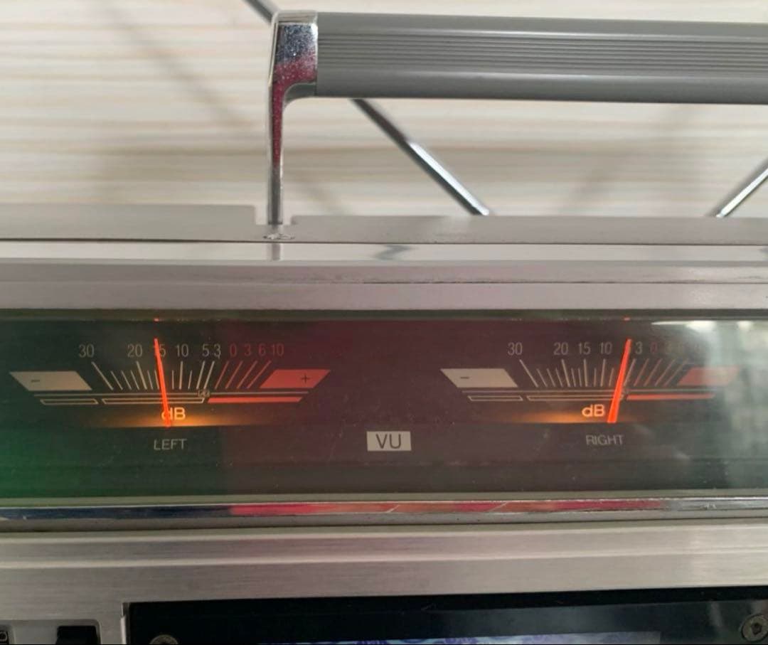 希少昭和レトロ東芝大型ラジカセ RT-S98メンテナンス済み中古動作品ビンテージ