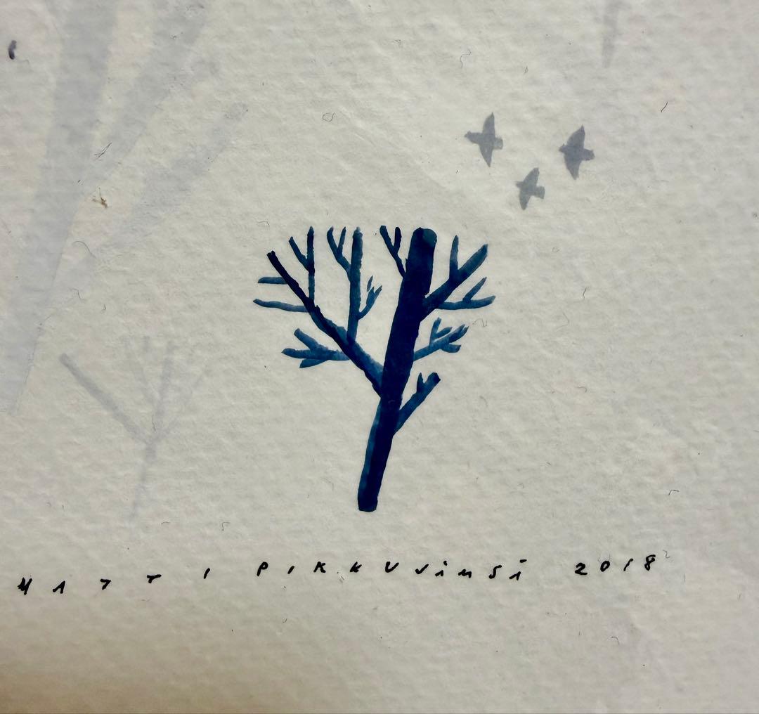 マッティ・ピックヤムサ 直筆水彩画イラスト サイン入り - メルカリ