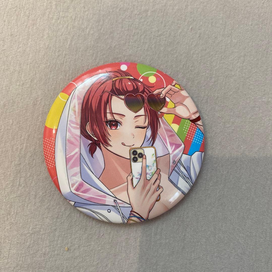 いれいす りうら 缶バッジ 夏大将 - メルカリ