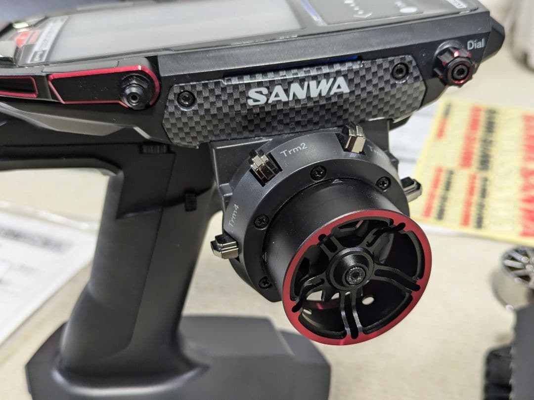 限定 受信機なし サンワ プロポ M17 リミテッドエディション レッド