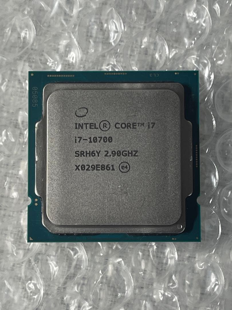 intel Core i7 10700 CPU & グリスWindows11対応