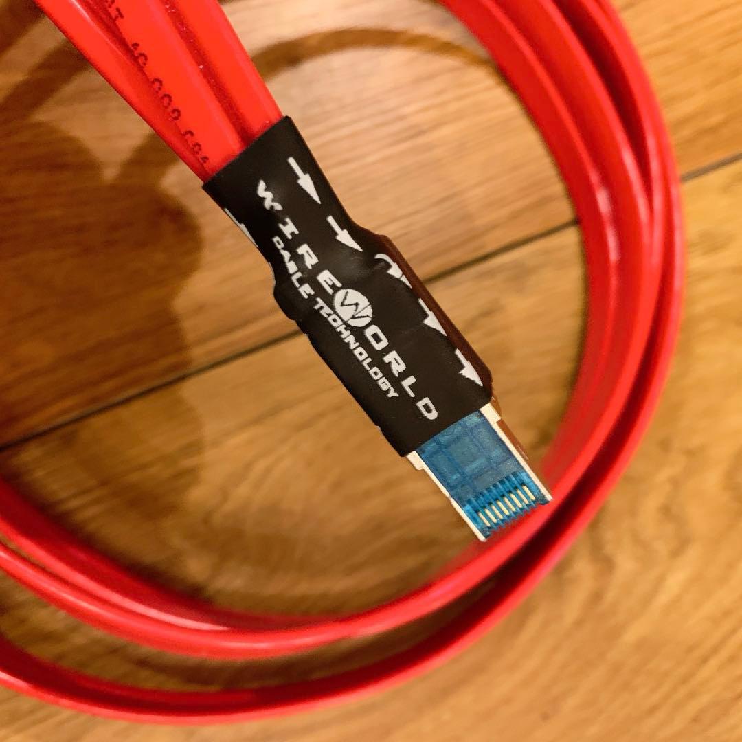 値下 美品 WIREWORLD LANケーブル Starlight8 (2m) - メルカリ
