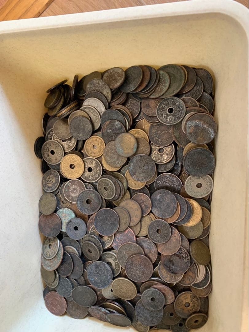 日本古銭 ジャンク銭その他まとめ おまけ付き アルミ貨無し - メルカリ