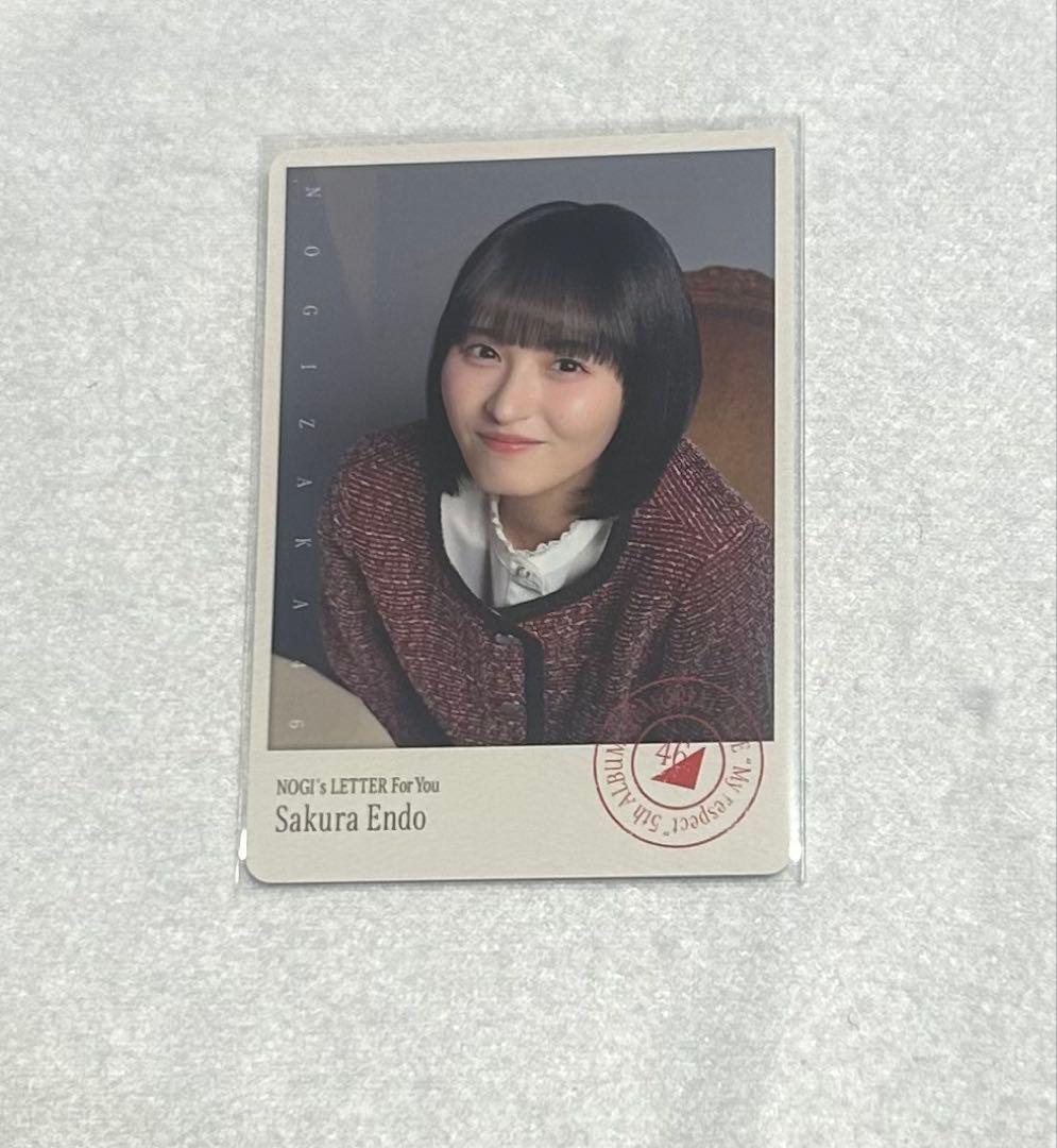 乃木坂46 mobile フォトカード 会場限定 モバイル 遠藤さくら - メルカリ