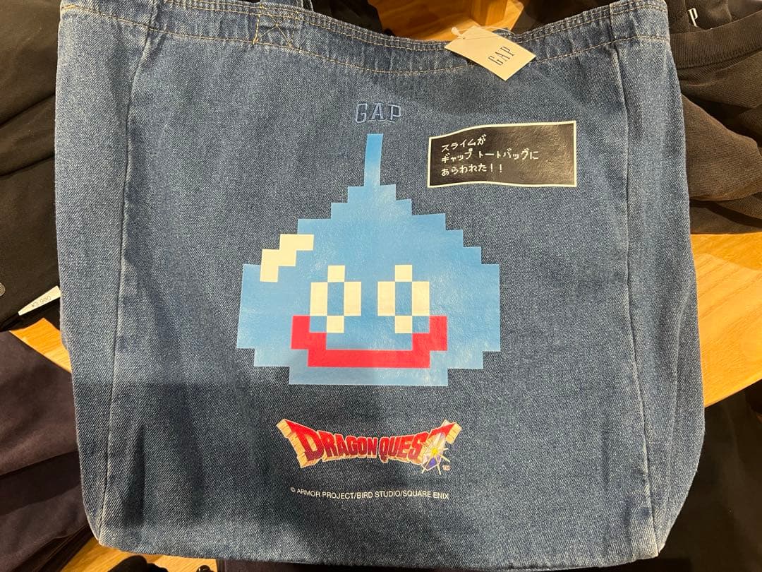 17時まで】GAP ドラゴンクエスト アウトレット限定 トートバッグ