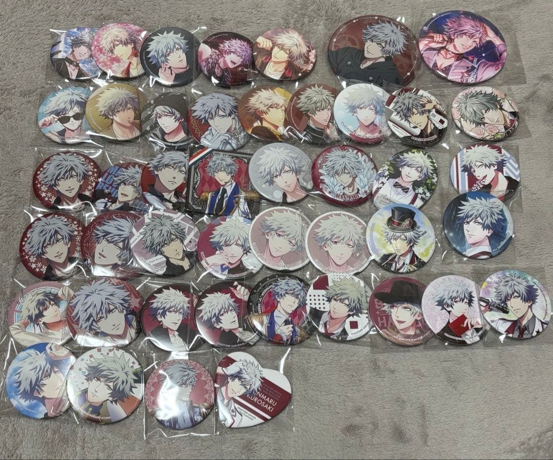 うたプリ 黒崎蘭丸 まとめ売り 缶バッジ - メルカリ