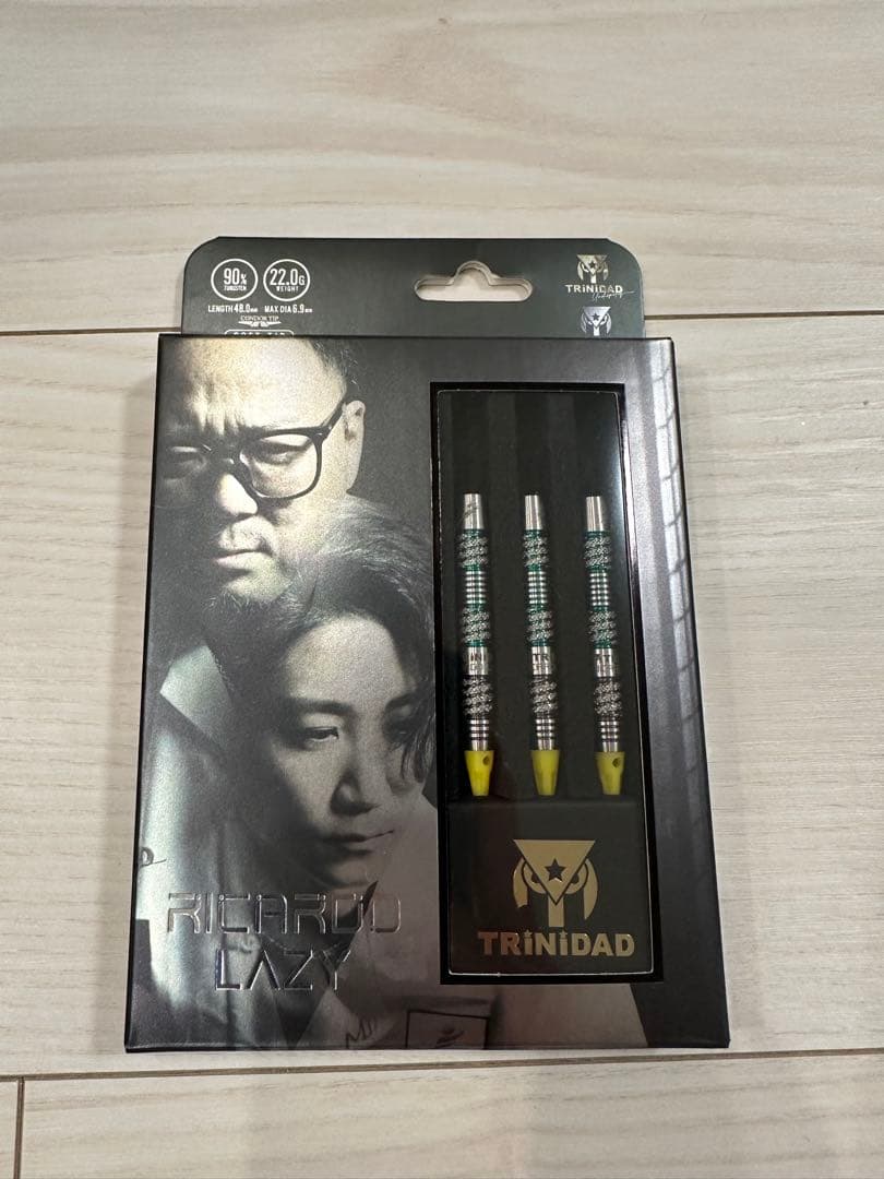TRINIDAD RICARDO LAZY リカルドレイジー ダーツ 22g トリニダード リカルドレイジー 22g タングステン90% 浅田斉吾選手
