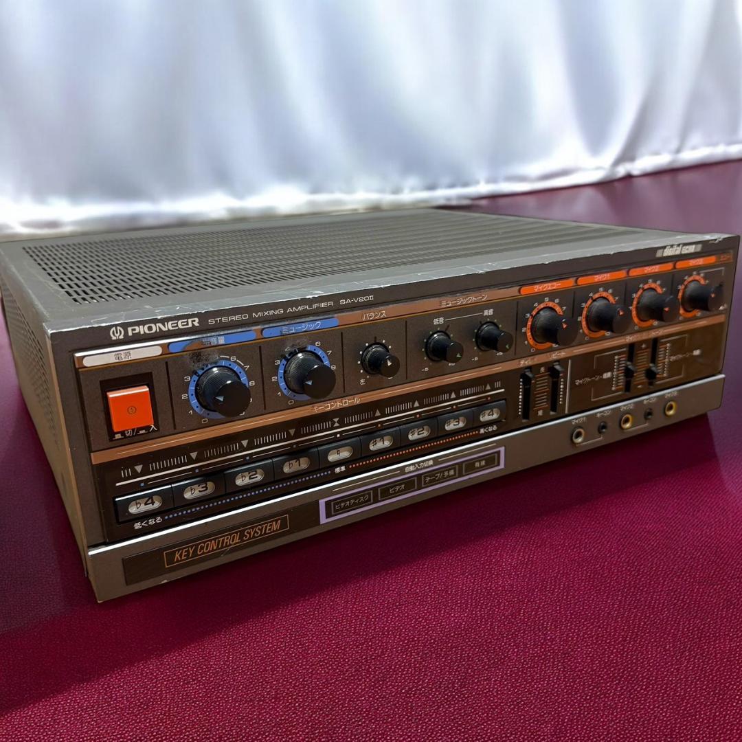☆ パイオニア SA-V20Ⅱ カラオケミキシングアンプ カラオケアンプ