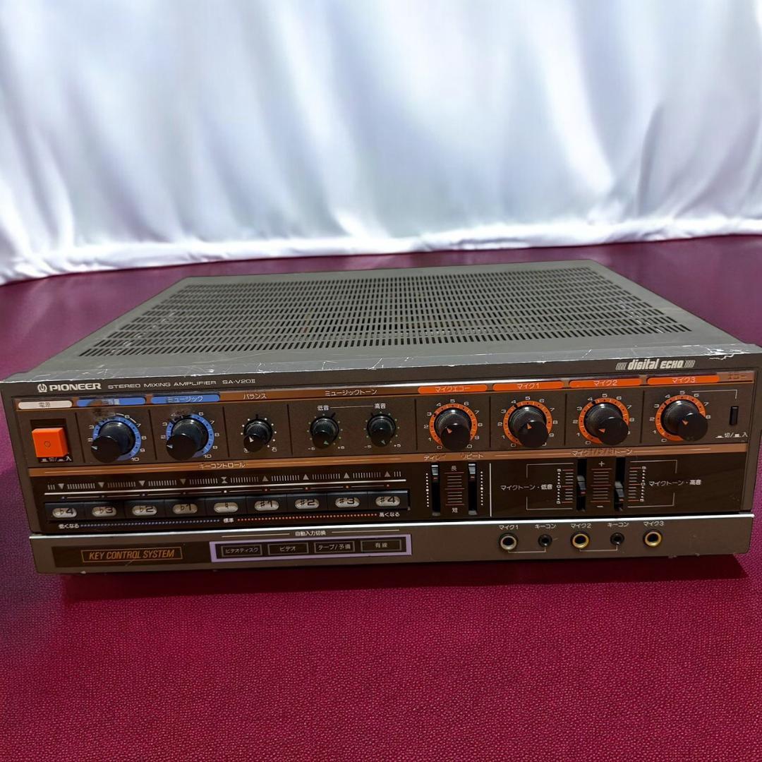 ☆ パイオニア SA-V20Ⅱ カラオケミキシングアンプ カラオケアンプ