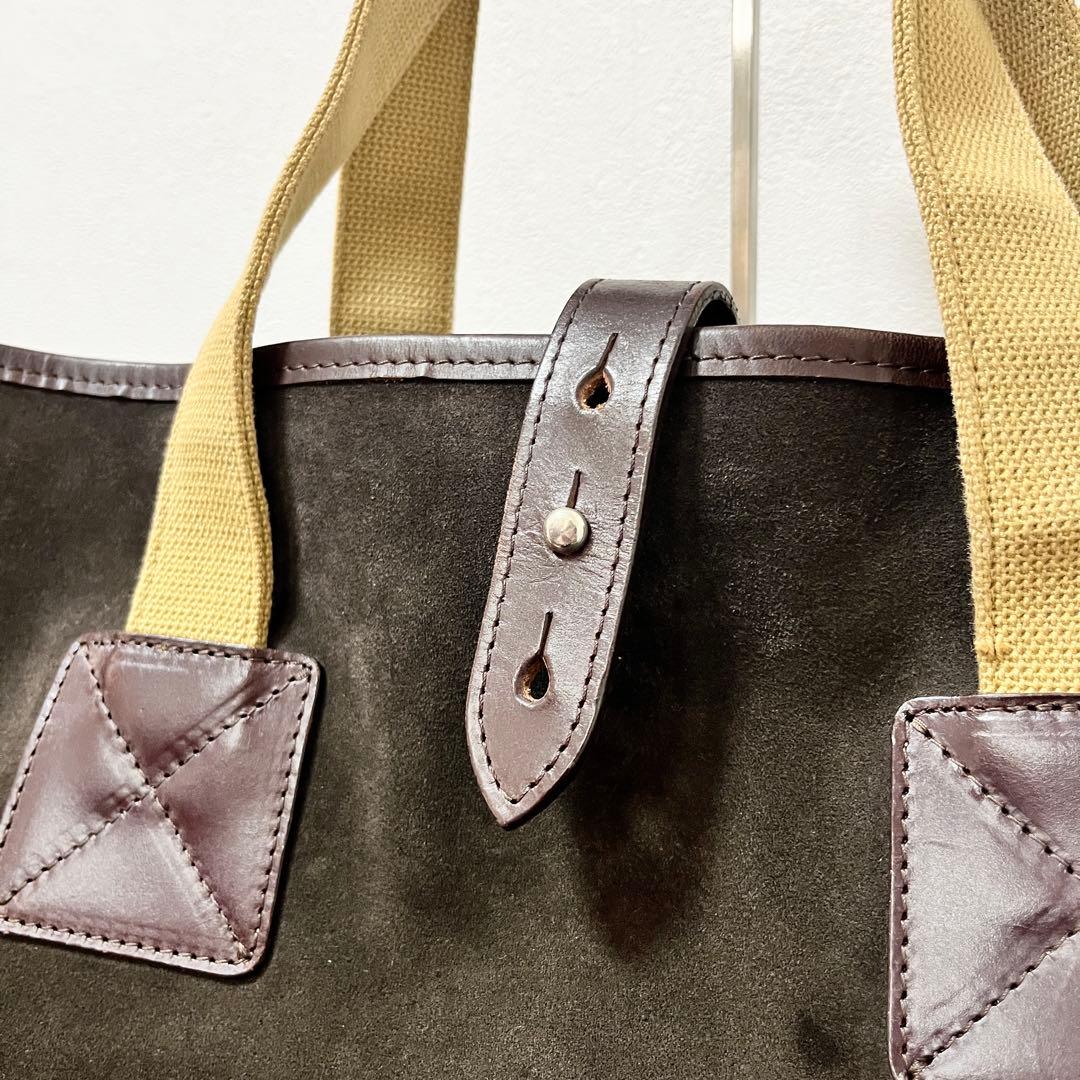 《Whitehouse Cox》スウェードトート 大容量