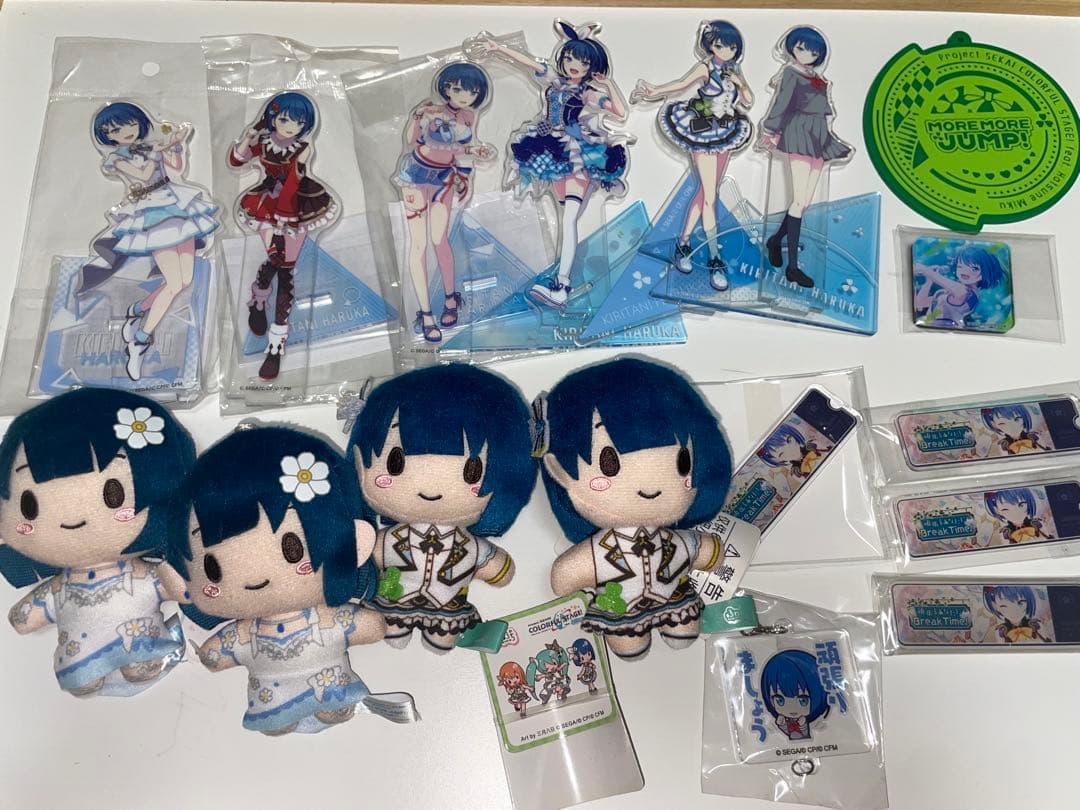 プロセカ プロジェクトセカイ 桐谷遥 缶バッジ パシャこれ ぬいぐるみ