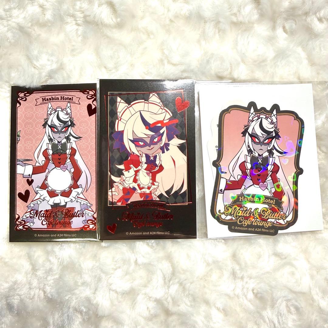 ハズビンホテル アニメイトカフェ カミラ・カーマイン 箔押しトレカ