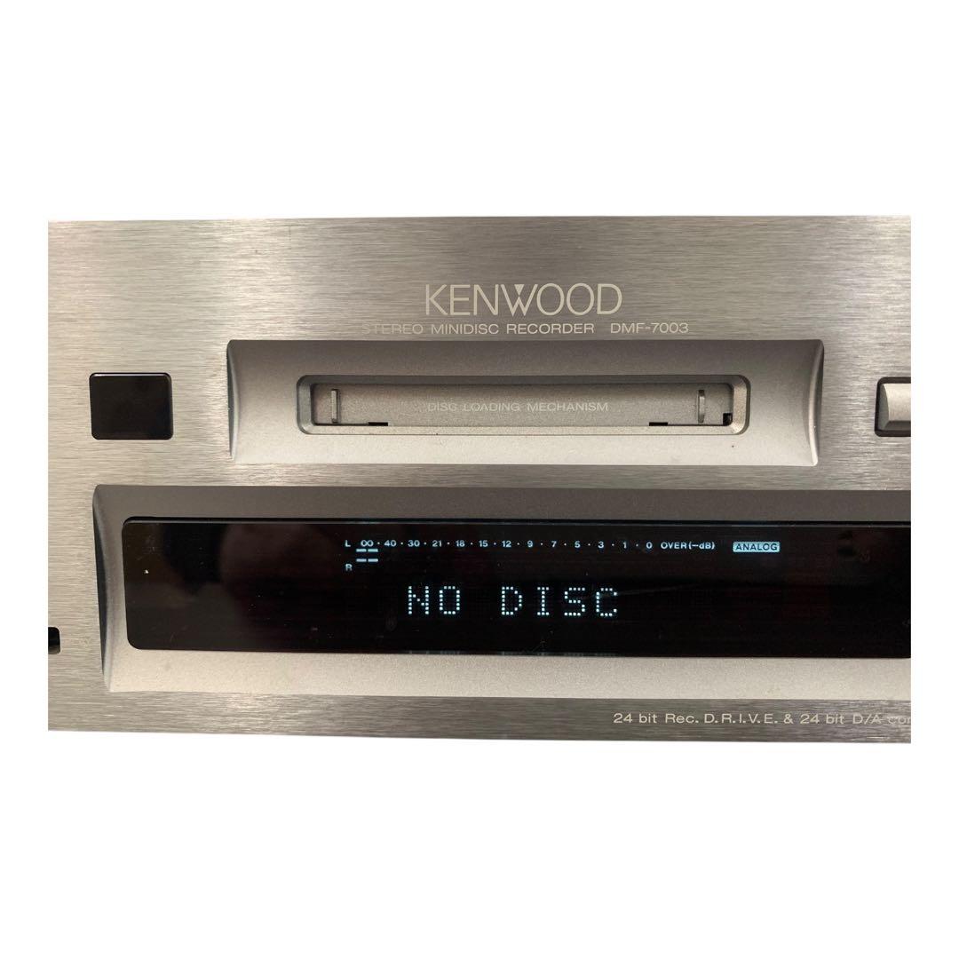 KENWOOD MDデッキ DMF-7003 リモコン付