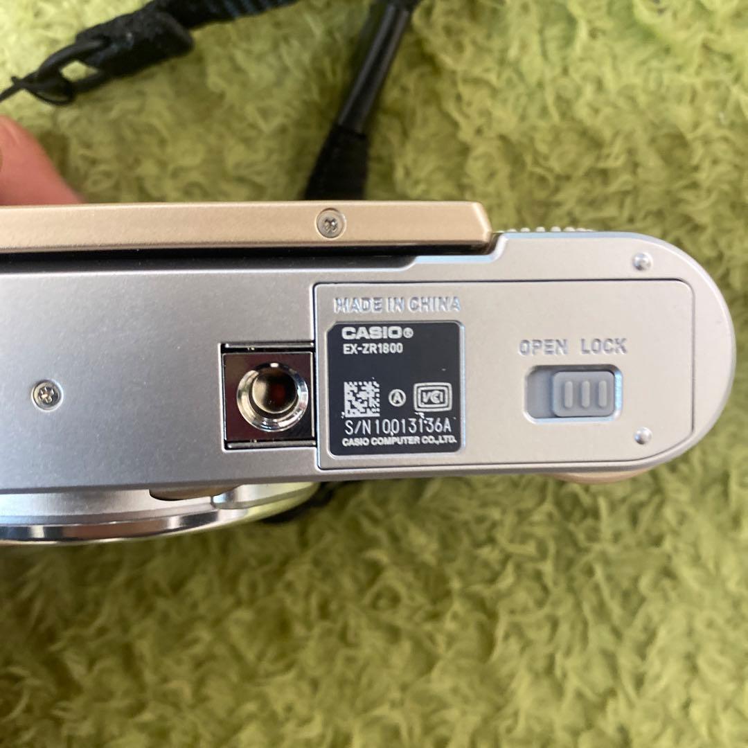 CASIO カシオ EXILIM EX-ZR1800 ゴールド