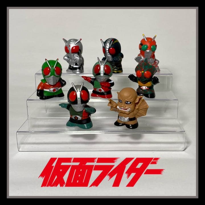 昭和仮面ライダー 指人形セット➂』 - メルカリ