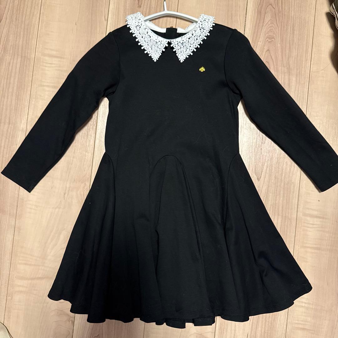 kate spade 黒 ワンピース 120 ケイトスペード - メルカリ