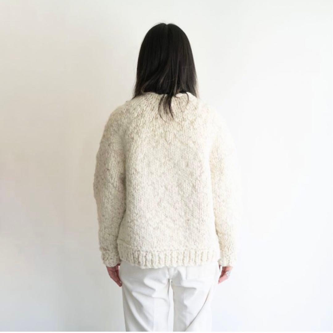size38 オールドジョー OLD JOE 24aw カウチンニット - メルカリ