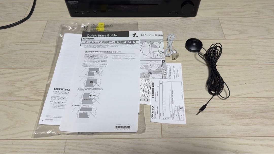 ONKYO TX-L50 AVアンプ 付属品付