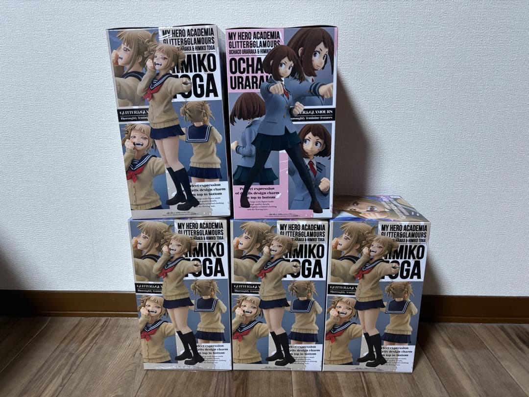 ヒロアカ GLITTER＆GLAMOROUS お茶子 トガヒミコ 5個セット - メルカリ