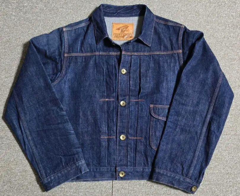 アットラストlot.210 デニムジャケット36 ATLAST Gジャンライダー