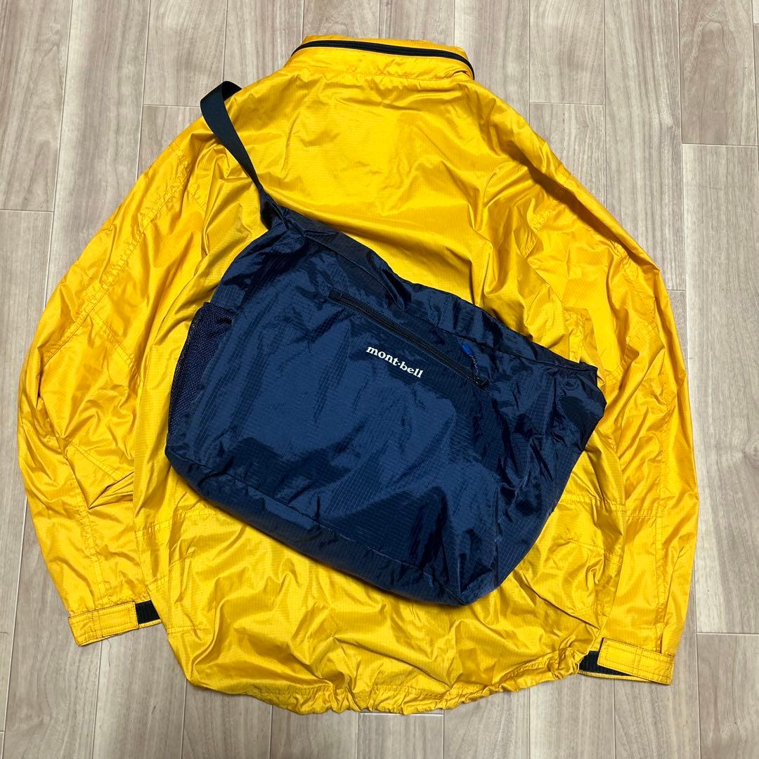 old mont-bell モンベル　ネイビーメッセンジャーバッグ　古着　y2k old mont-bell モンベル ネイビーメッセンジャーバッグ 古着 y2k