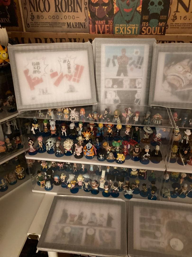 ⭐️ワンピース　名場面　レア 額縁ポスター絵 8個枚セット