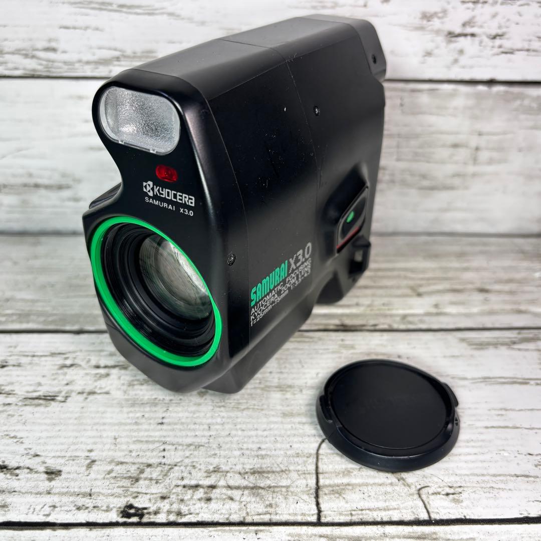 【動作良好】KYOCERAフィルムカメラ SAMURAI X3.0 KYOCERA SAMURAI X3.0 (ハーフサイズフィルムカメラ) – 東京CAMERA