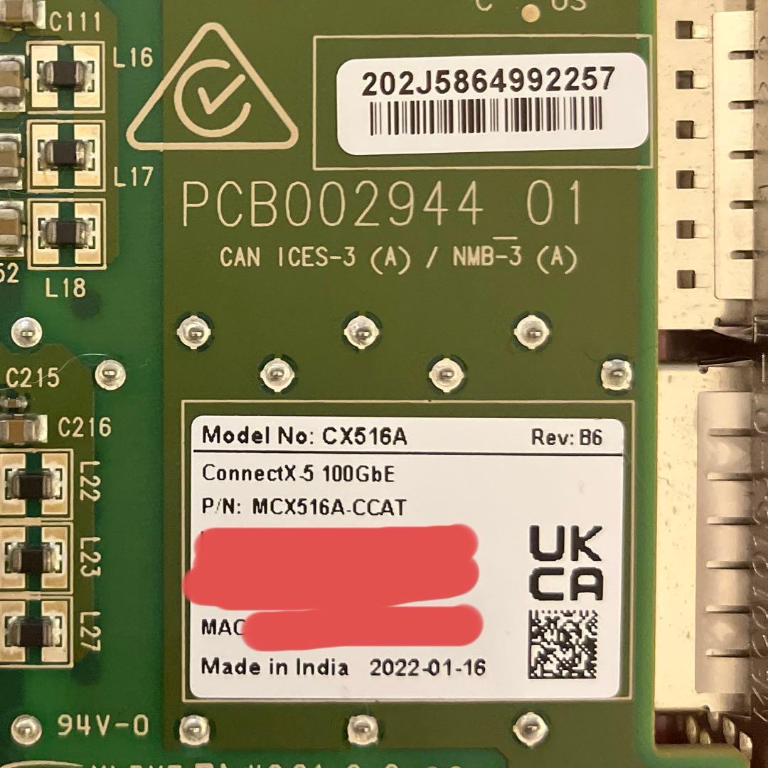 CX516A-CCAR PCI Expressカード - 中古(USED)