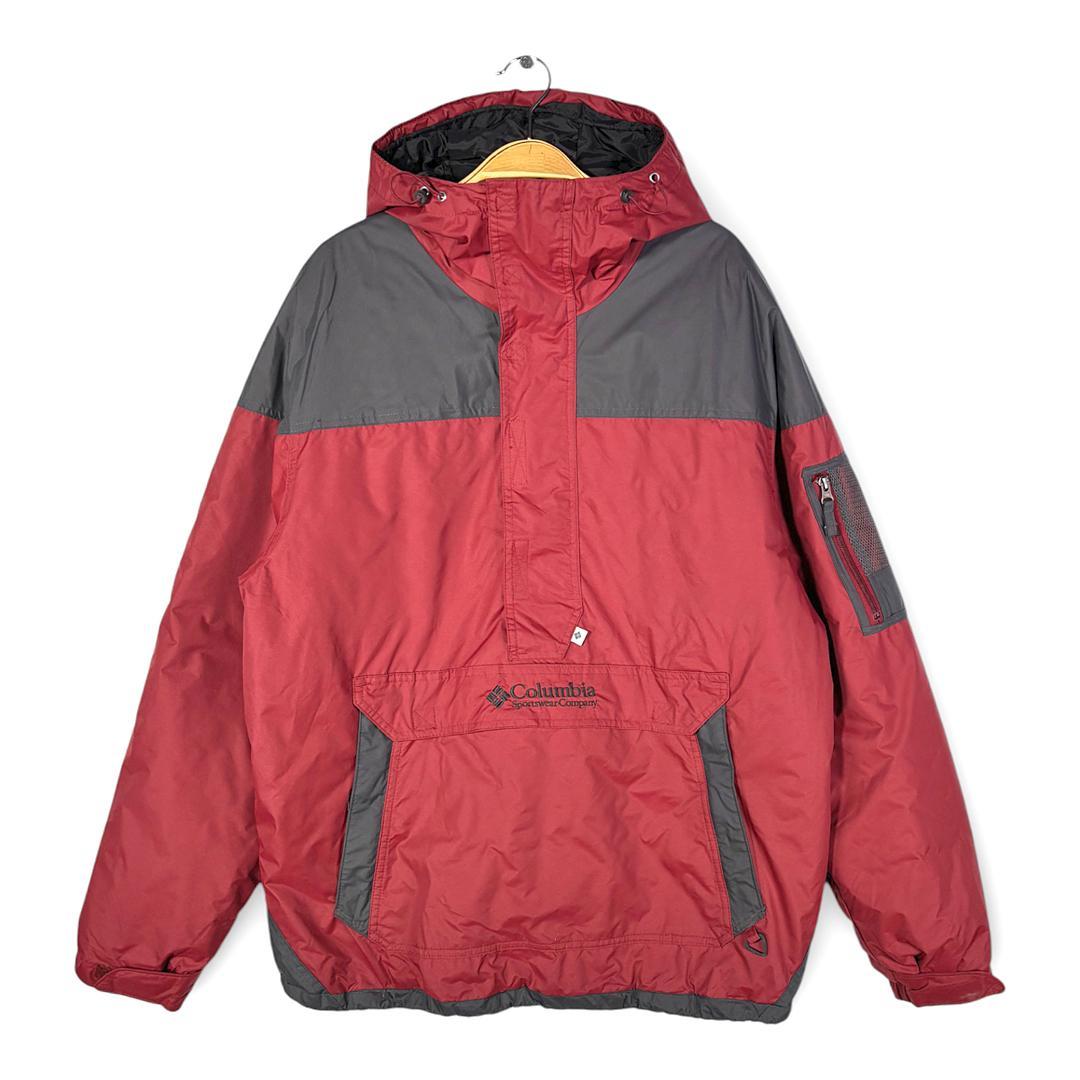 コロンビア チャレンジャー ナイロンアノラック バーガンディー 中綿 XL 古着 楽天市場】Columbia コロンビア 中綿 ナイロンアノラックパーカー