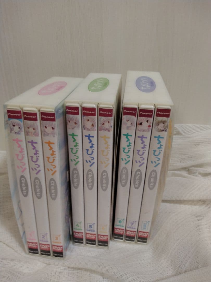 《ちょびっツ》DVD 1巻〜8巻　総集編　おまけ　　計10巻