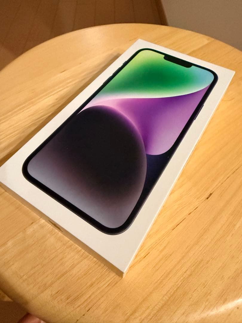 【バッテリー100%】Apple iPhone14Plusミッドナイト256GB