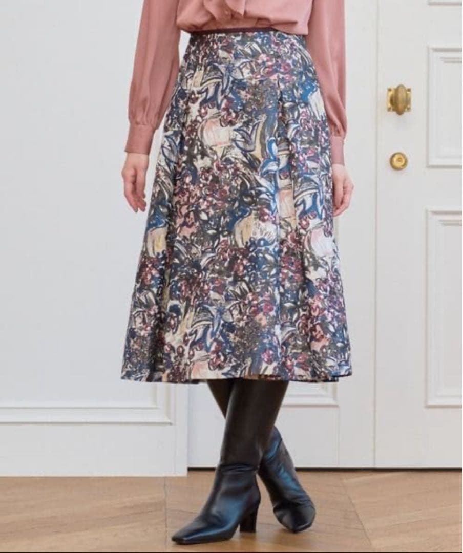 ANAYI アナイ LIMONTA フラワージャカード スカート - メルカリ