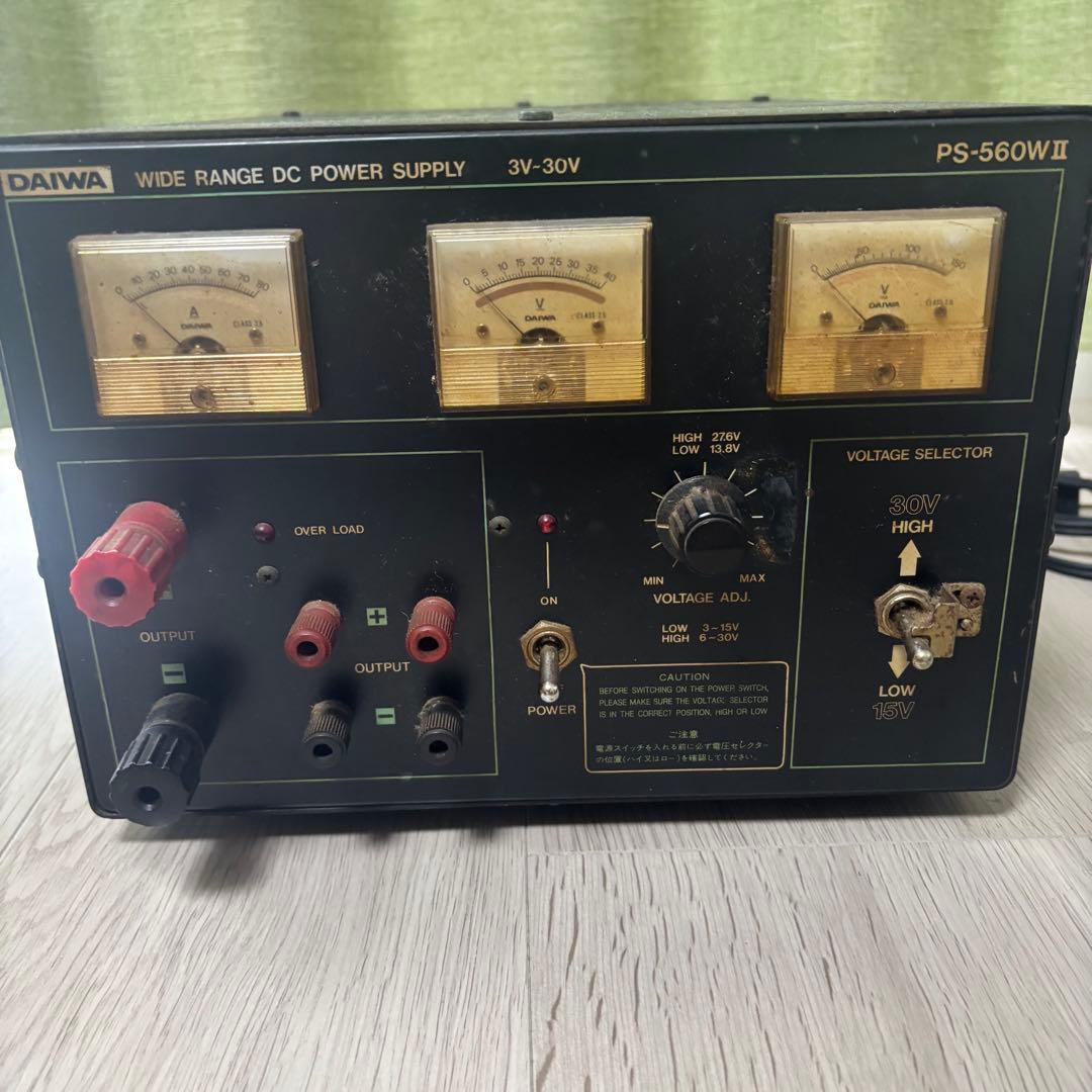DAIWA 直流安定化電源　PS-560WⅡ ダイワ