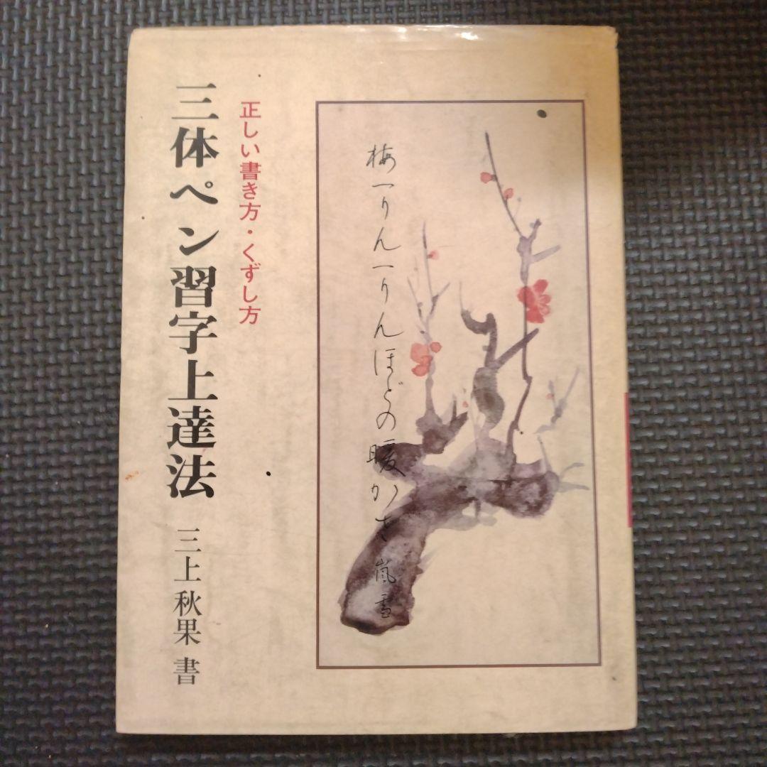 三体ペン習字上達法 三上秋果 書 - メルカリ