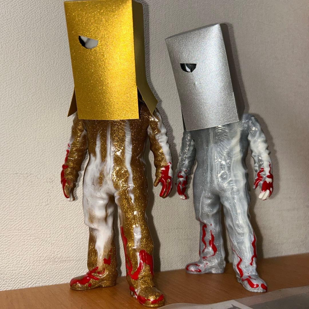 BALZACスカルマン ソフビ 頭の紙袋付き - メルカリ