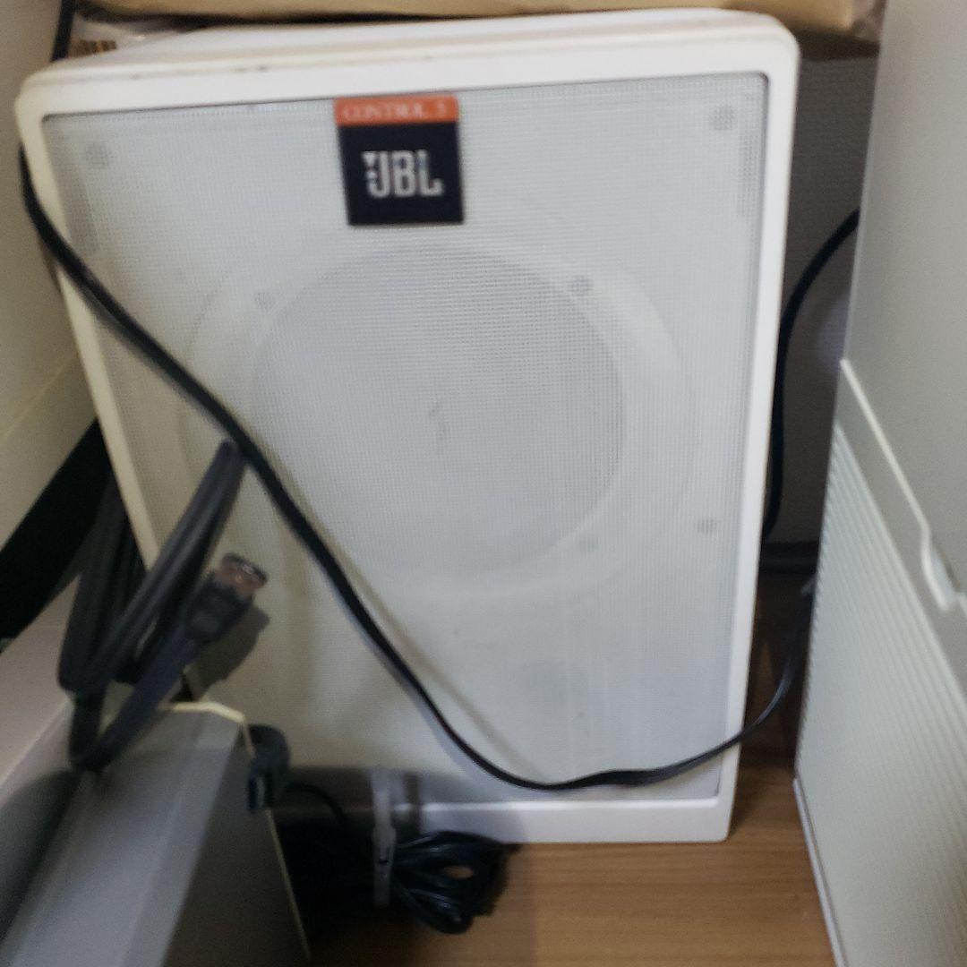 JBL CONTROL 5 ホワイトスピーカー