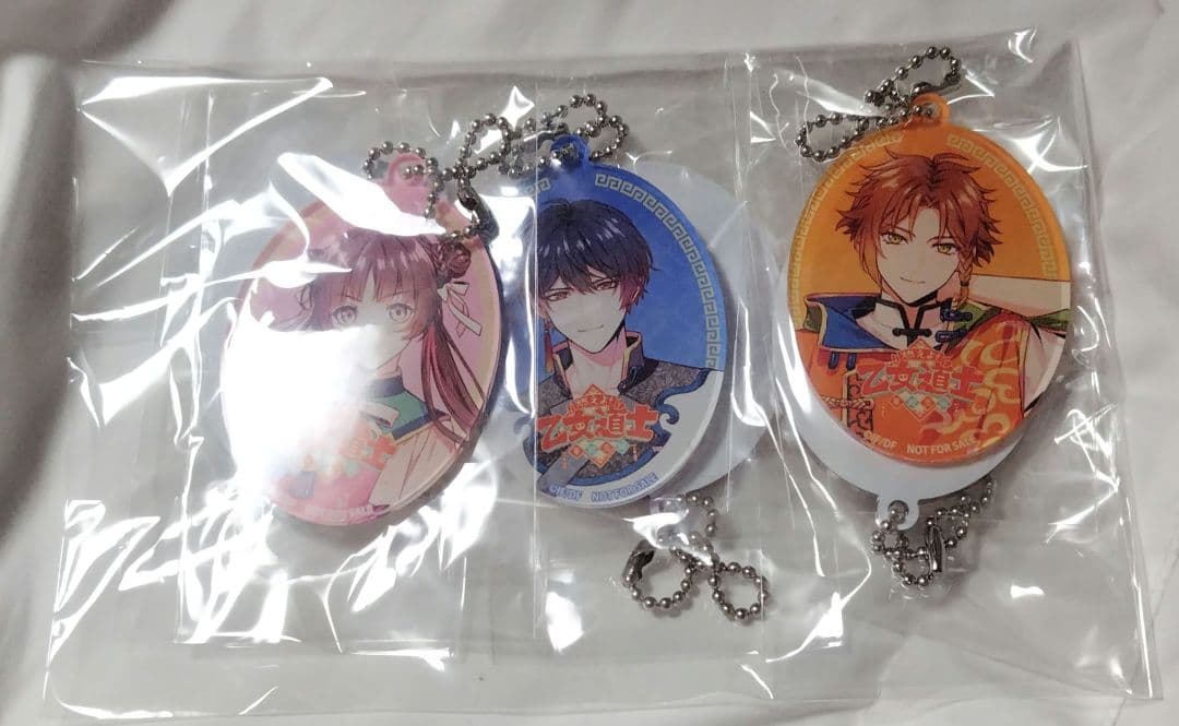 燃えよ！乙女道士〜華遊恋語〜　店舗特典　宝島　オトメイト　アクリル　キーホルダー 燃えよ！ 乙女道士 ～華遊恋語～より、コレクションカード、フォト