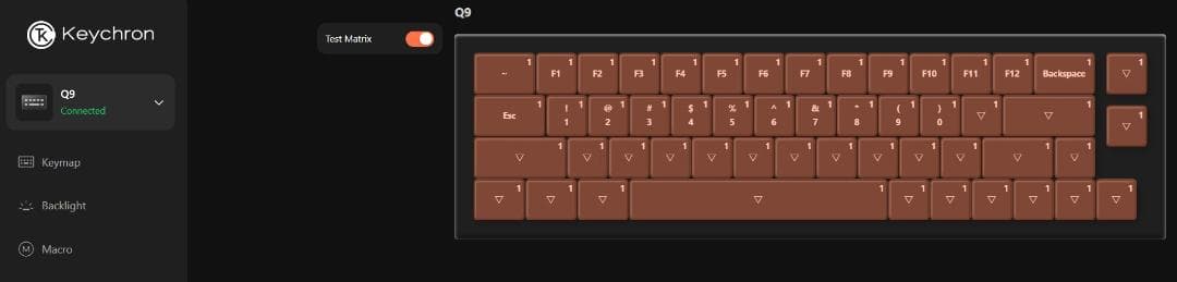 【超美品】Keychron Q9 コンパクト60％サイズ・メカニカルキーボード