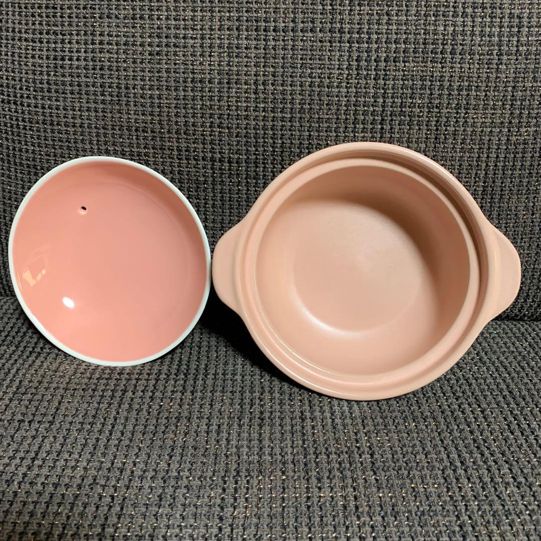 新品 未使用 汎用うさぎ 土鍋 ピンク 1人用 ウサギ 鍋 CGP-356 - メルカリ