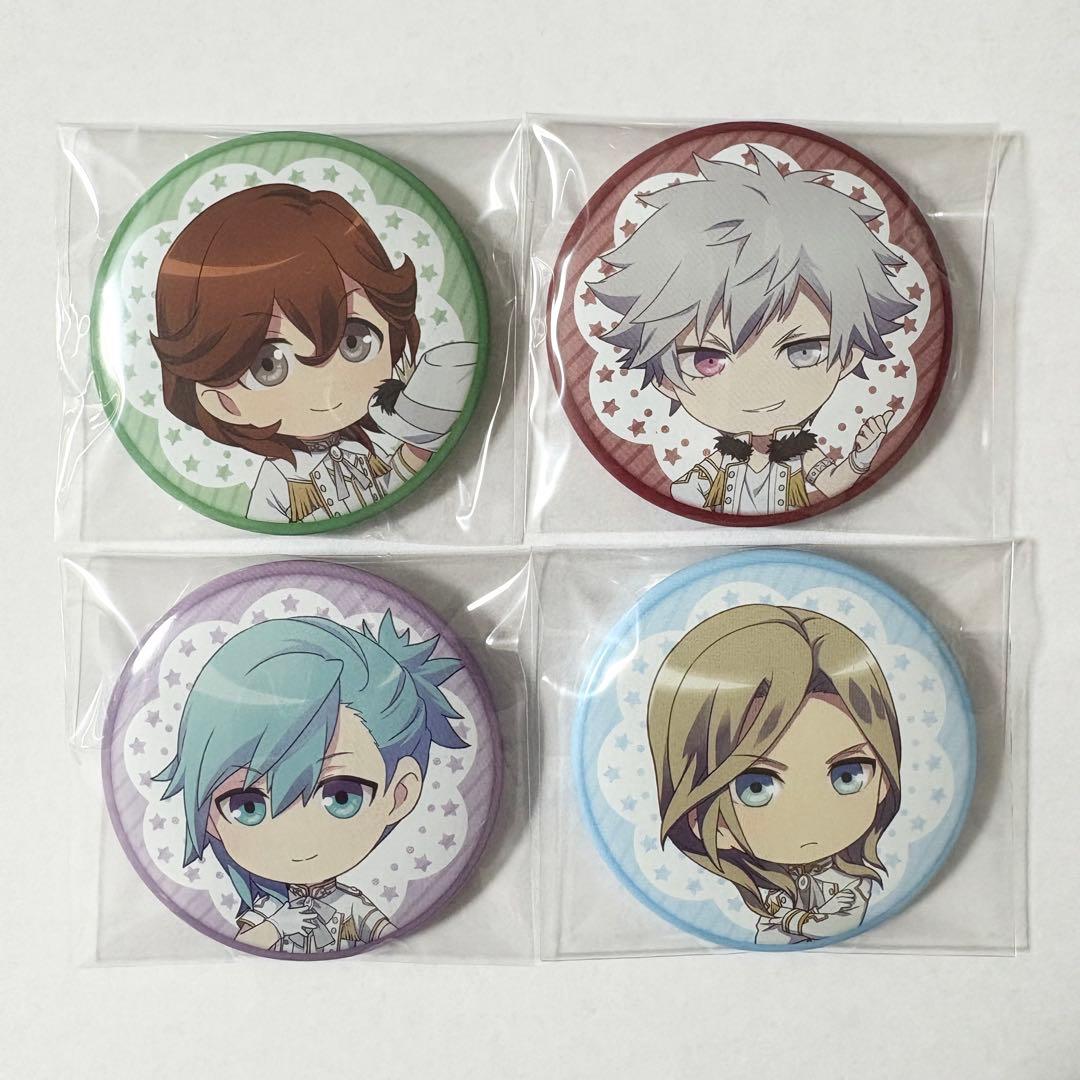 うたの☆プリンスさまっ♪ うたプリ ミニキャラ缶バッジ 嶺二 蘭丸 藍