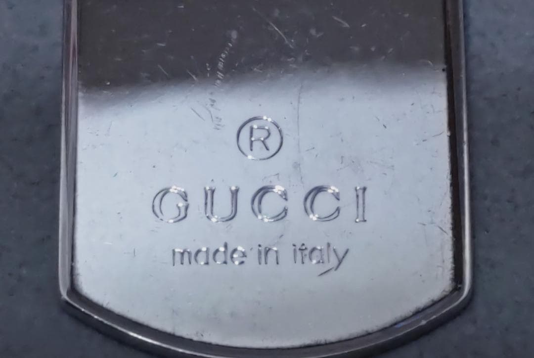 Gucci グッチ SV925 ドックタグ ネックレストップ 39972 - メルカリ