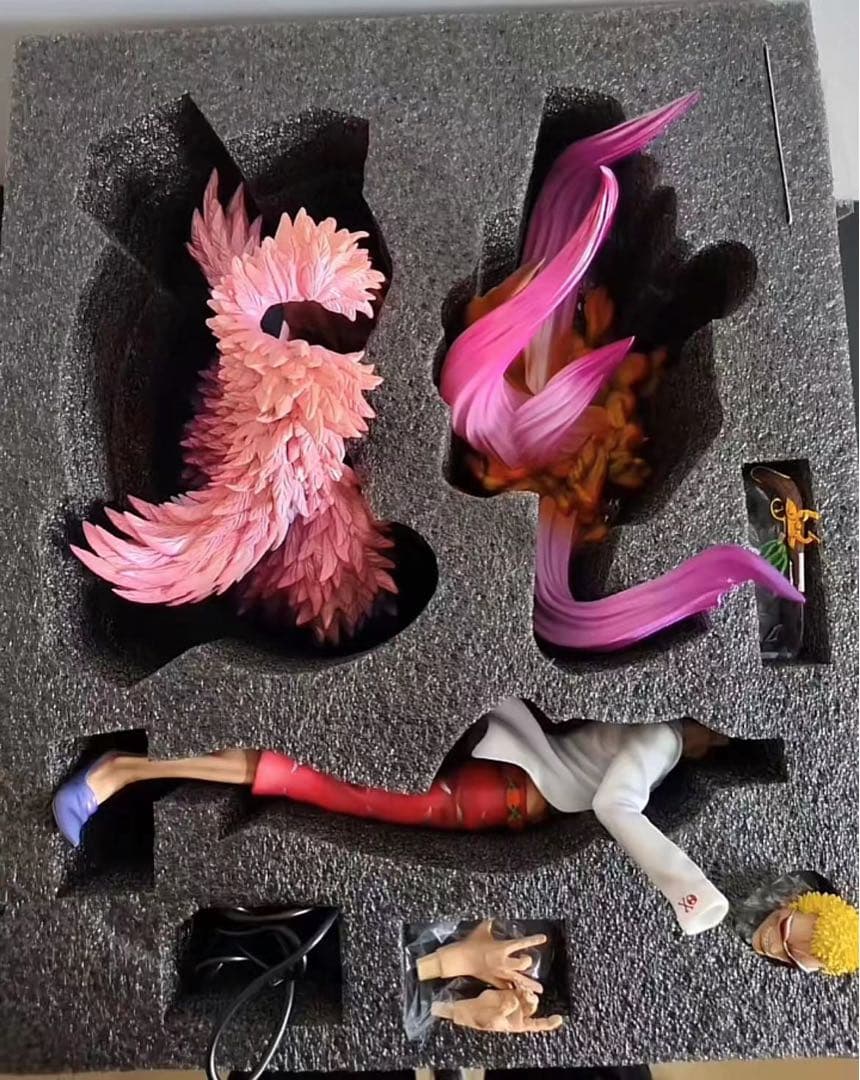 ワンピース ドフラミンゴ ガレージキット ガレキ スタチュー③④