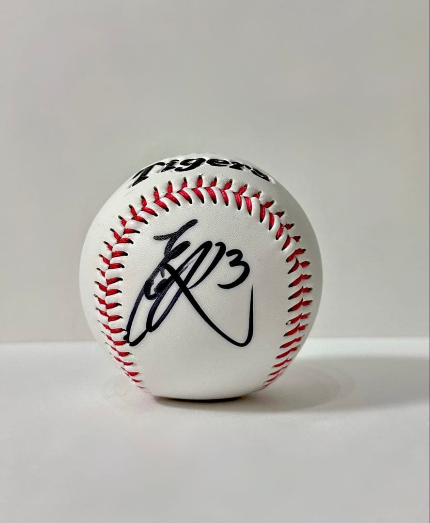 阪神タイガース 大山悠輔 直筆サインボール 球団ロゴ入り球 - メルカリ