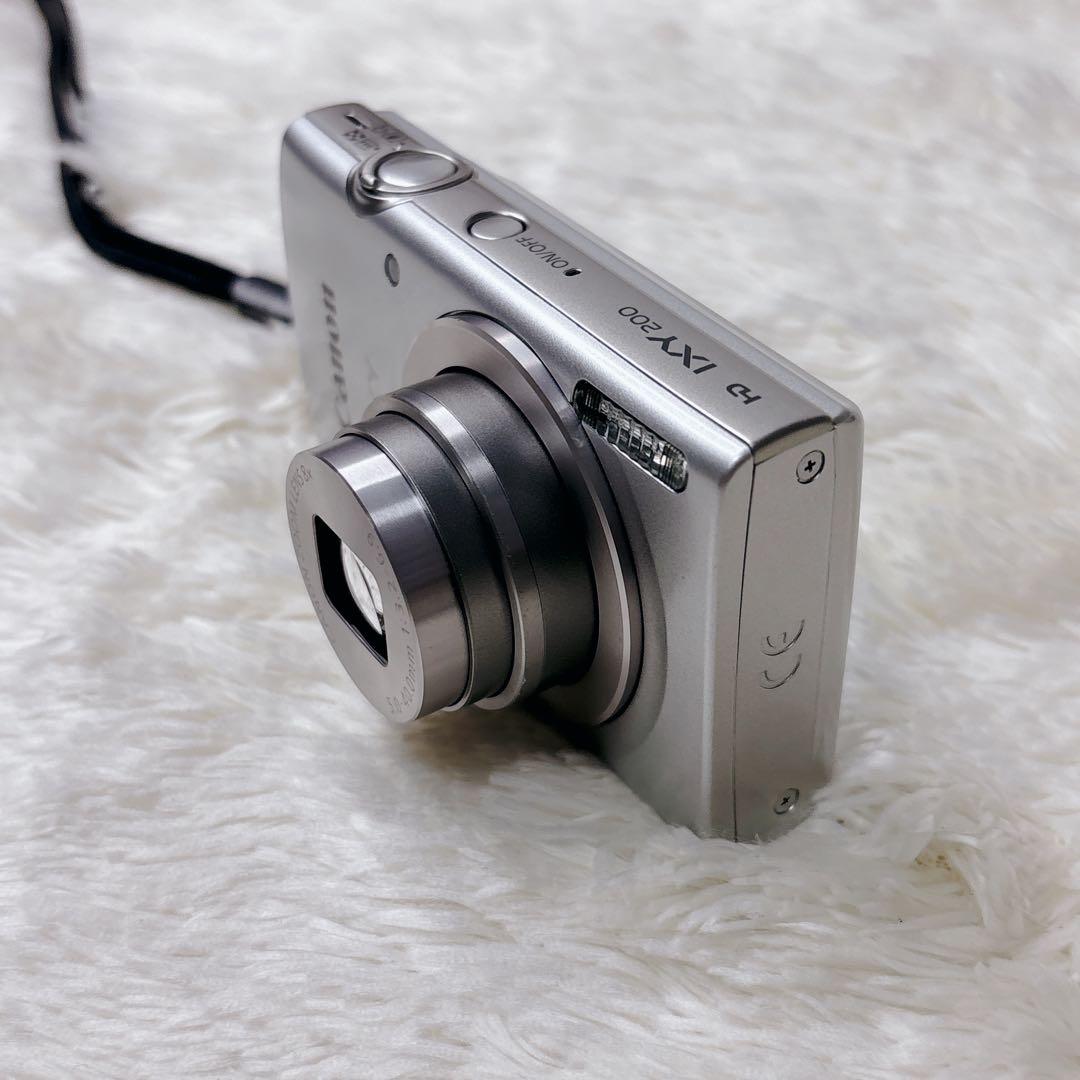 【未使用級】Canon キャノン IXY 200 オールドコンデジ シルバー
