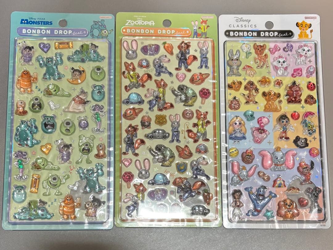 ボンボンドロップシール ディズニー 正規品 サンスター文具 正規品 ボンボンドロップシール mini ディズニー