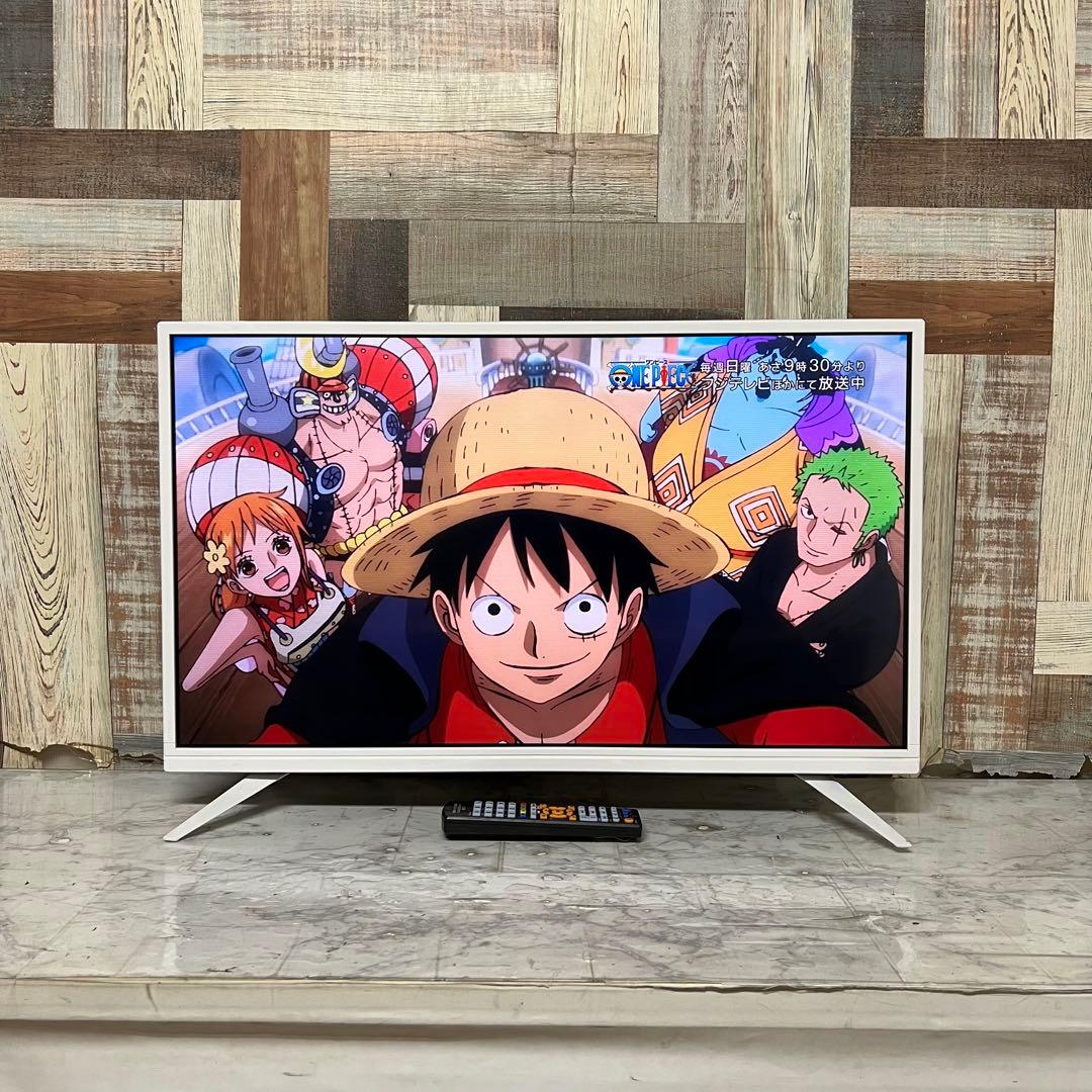即日受渡❣️全国送料込アマダナホワイトデザイン32V型液晶地上D・BSCSテレビ